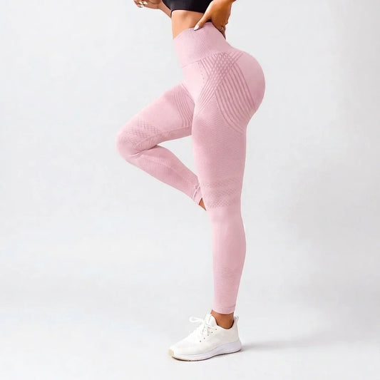 Leggings 3D VivaCuerpo™ - Rosa pastel