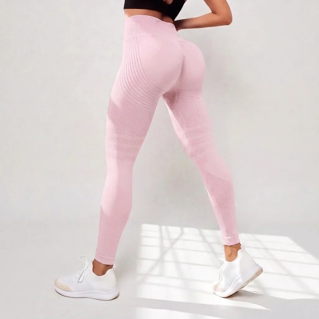 Leggings 3D VivaCuerpo™ - Rosa pastel