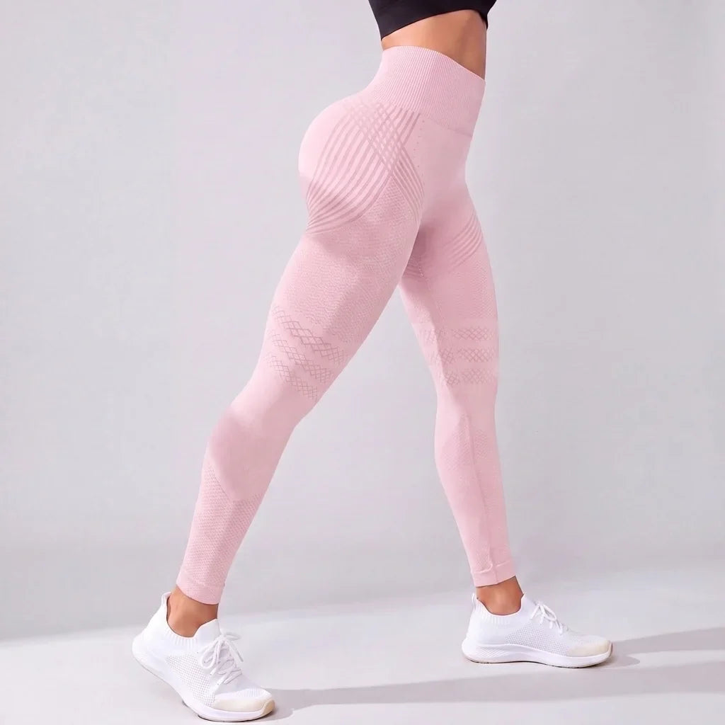 Leggings 3D VivaCuerpo™ - Rosa pastel