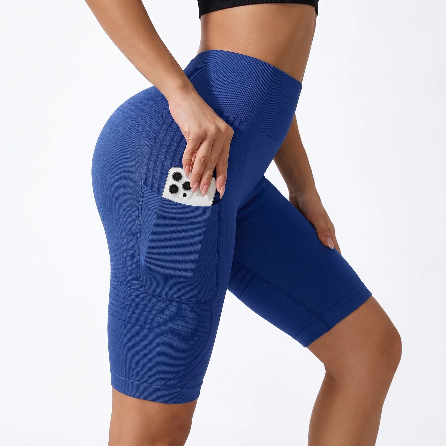 Legging Corto 3D VivaCuerpo™ con Bolsillo